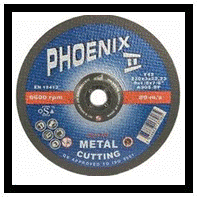 <b>9" x 3mm Cutting Disc</b> - <i>Phoenix</i> 230x3x22mm